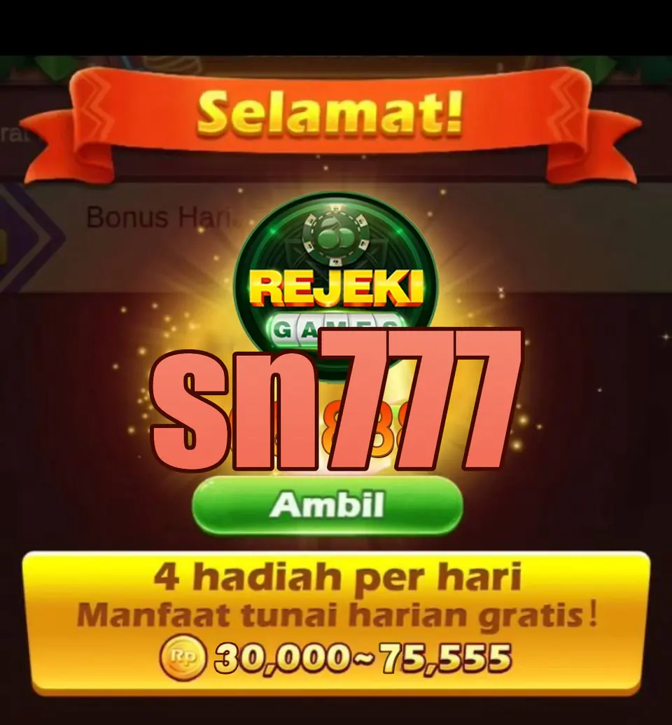 sn777 Tangkapan Layar - APK Resmi