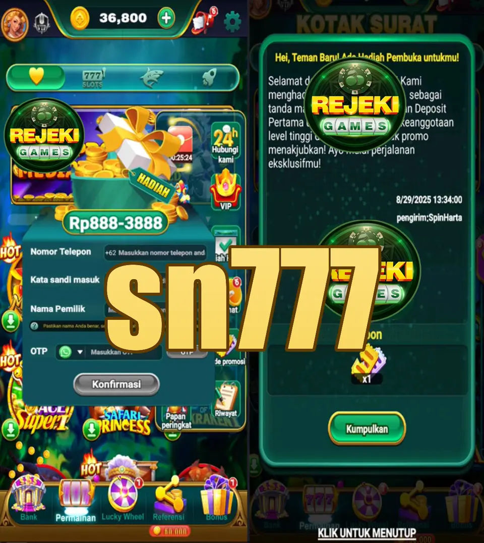 sn777 Tangkapan Layar Resmi APK